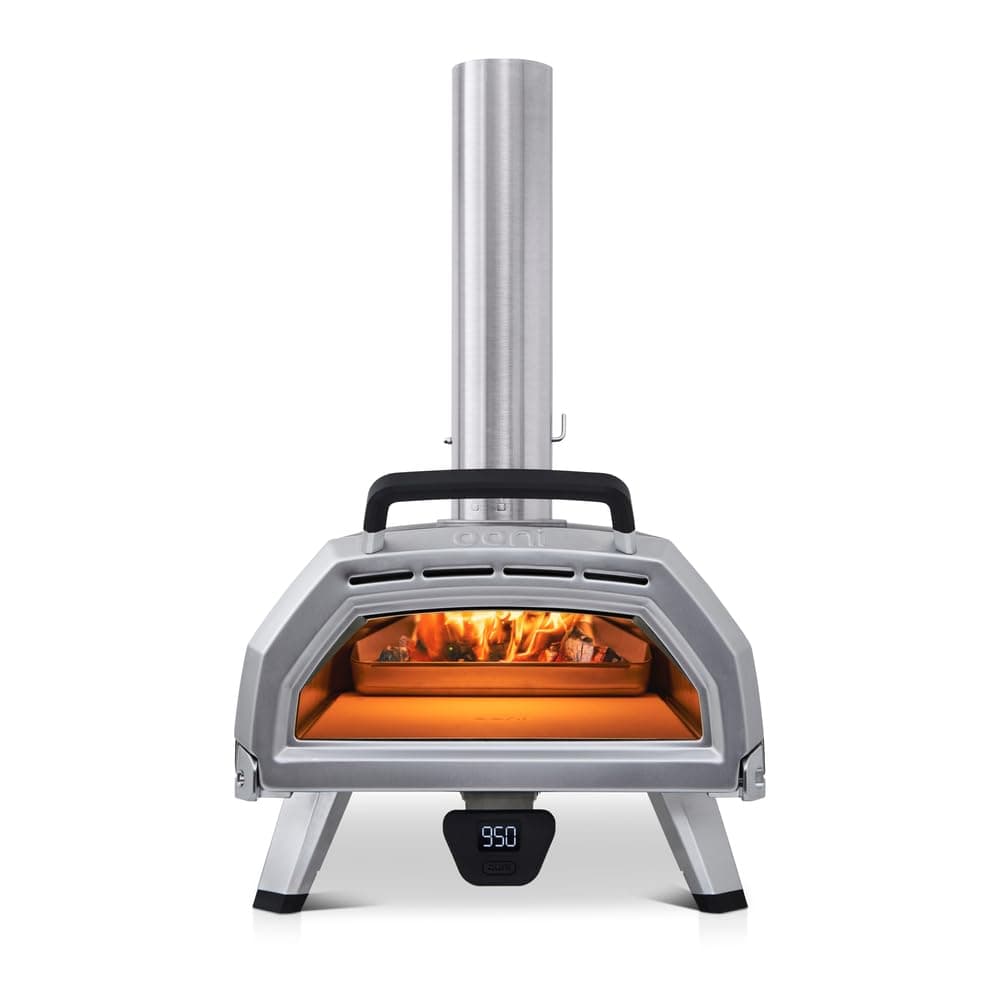 Ooni Karu 16 Multi-Fuel Outdoor Pizza Oven - Wood & Gas Fired - Authentic Homemade Pizzas