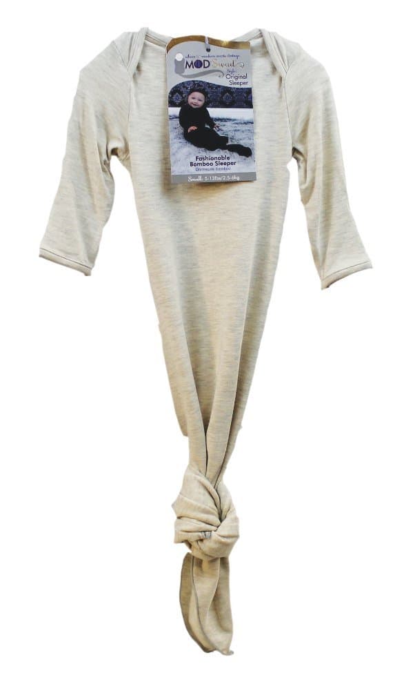 KB Designs Woombie Rayon from Bamboo Mod'Swad Bisque Sleeper, Cream, 5-13 Pound