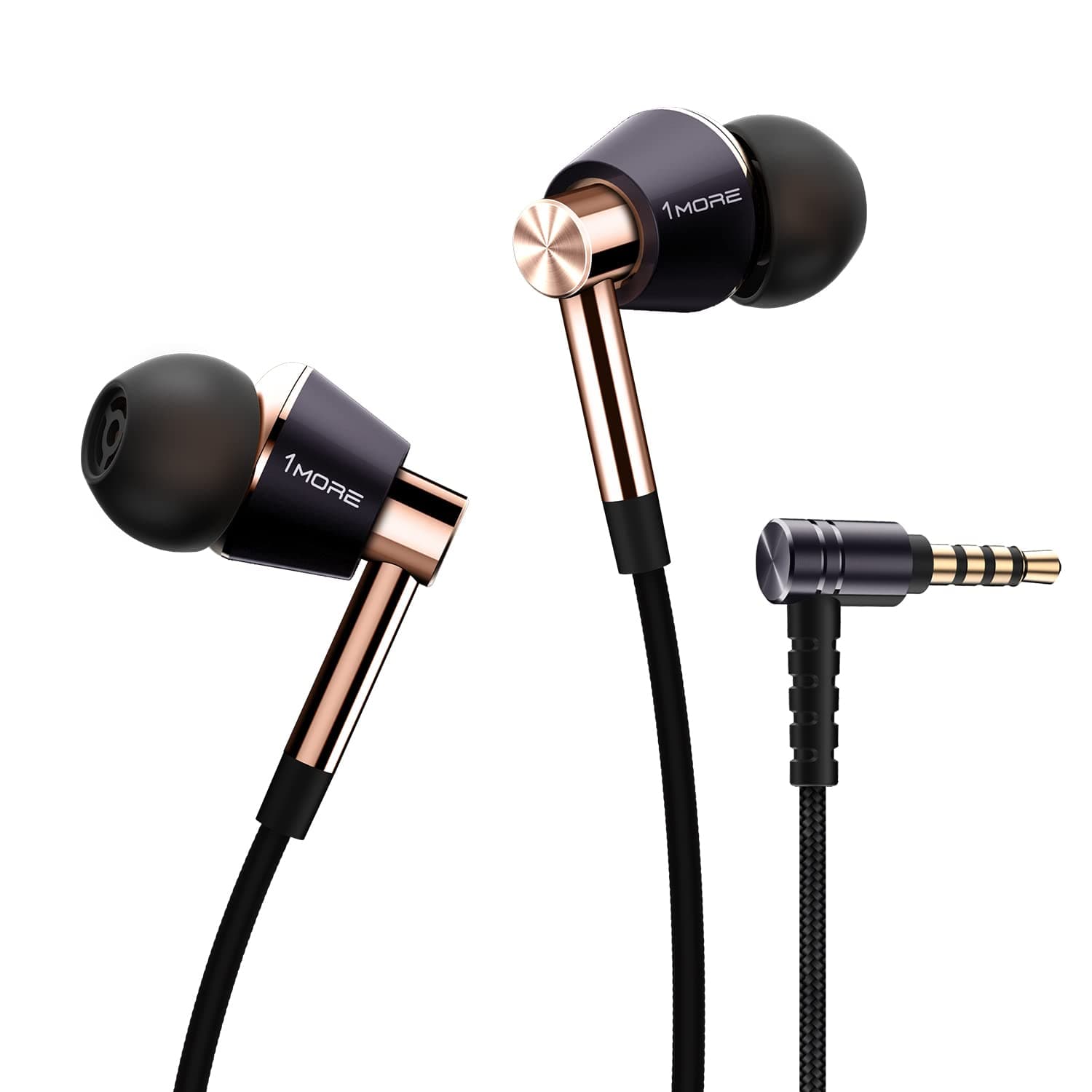 1MORE Earphone Triple Driver, Gold