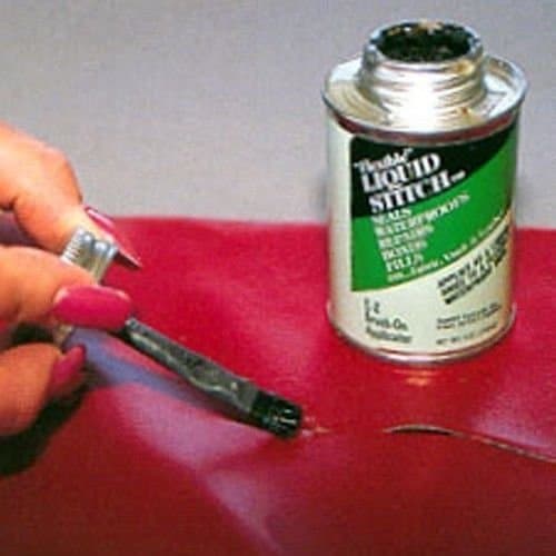 Liquid Stitch Flexible Repair Adhesive Leather Vinyl Canvas Fabric Waterproof by Invisible Repair
