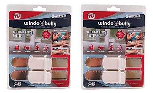 WNDW LOCK by WINDO BULLY MfrPartNo 528 (4 pack)