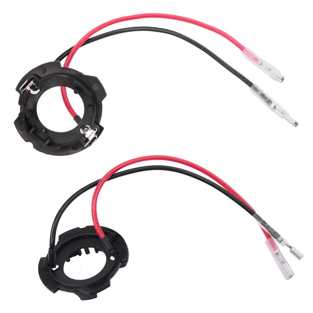 YUNPICAR H7 LED Headlight Bulbs Retainer Adapter Holder for Volks-wagen Jetta Old Sagitar Golf 5 MK5