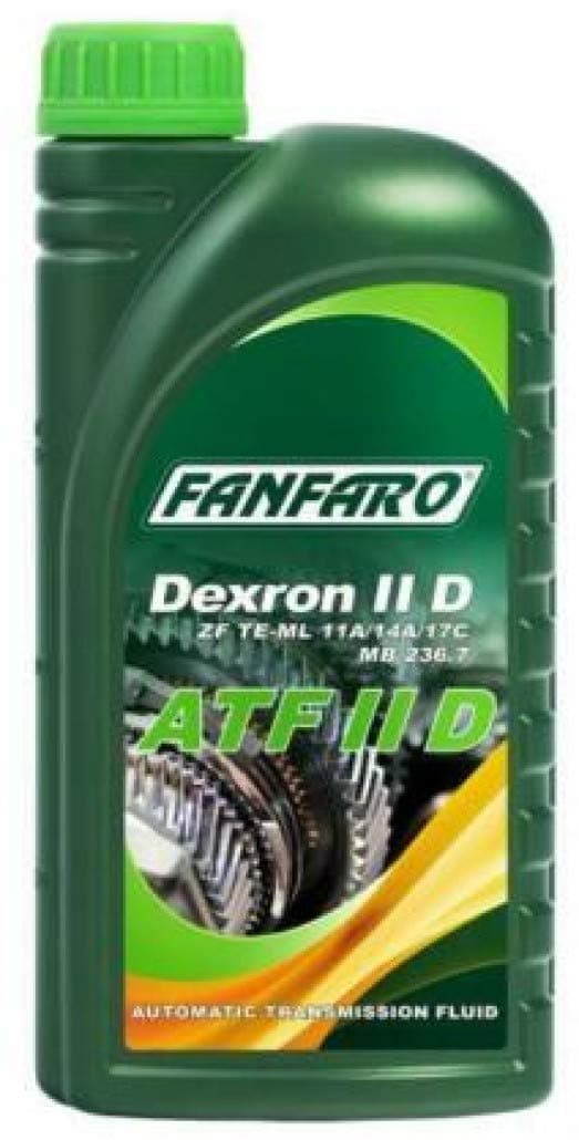FANFARO ATF II D Automatic Transmission Fluid GM Dexron II 2 236.5 236.7, 1 Litre