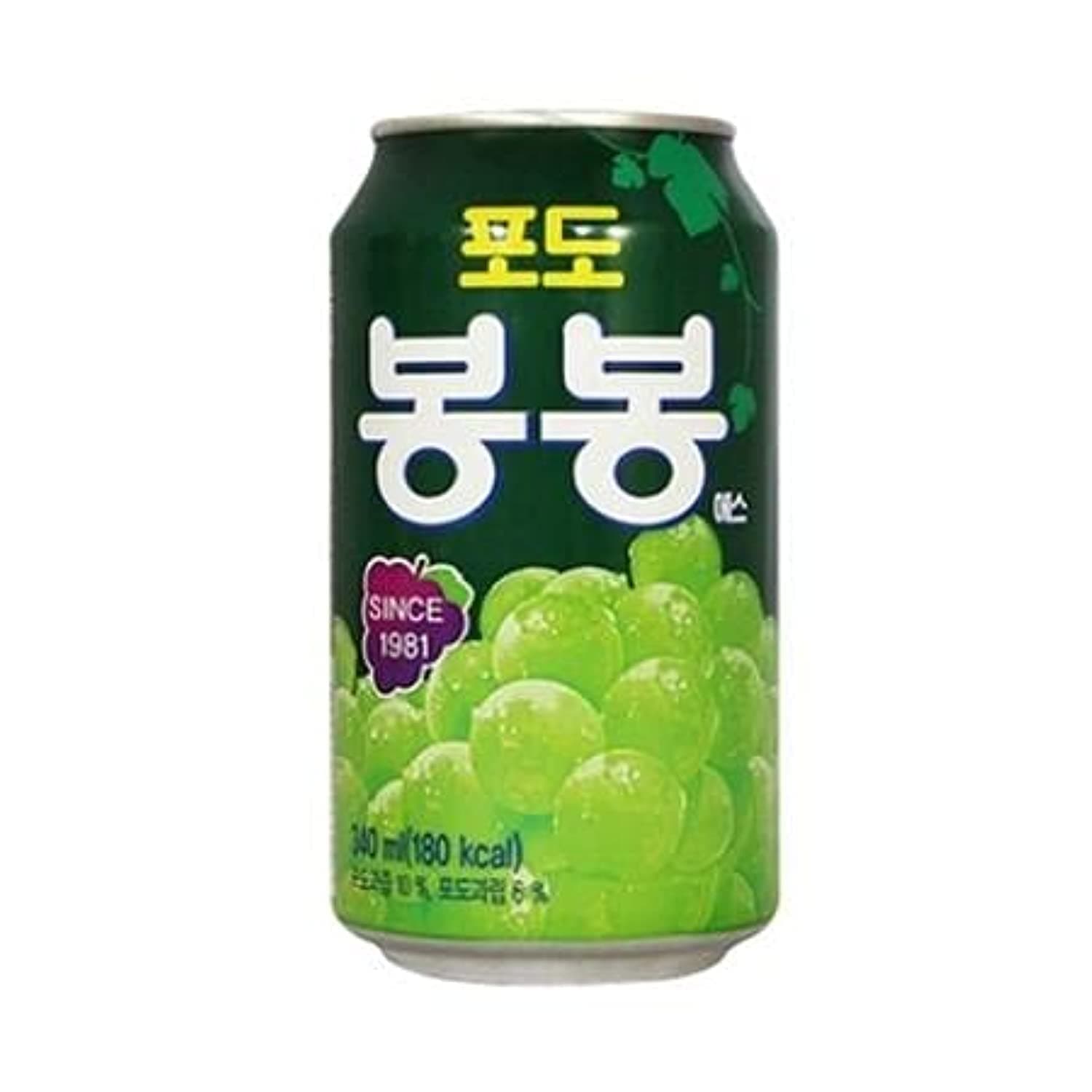 Zypermart Living Mindfully Podo Bongbong, Grape Drink (Haitai- 238ml)