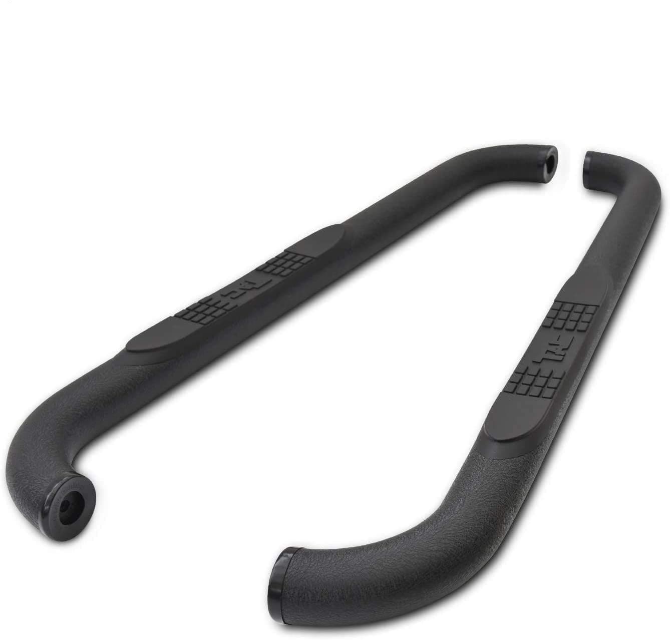 TAC 3' Black Texture Running Boards Fit 2009-2018 Ram 1500 |2010-2026 Ram 2500/3500/4500/5500 Regular Cab