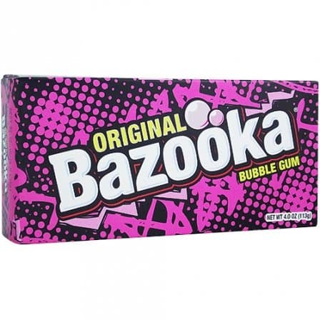 Bazooka Original Bubble Gum 4 Oz