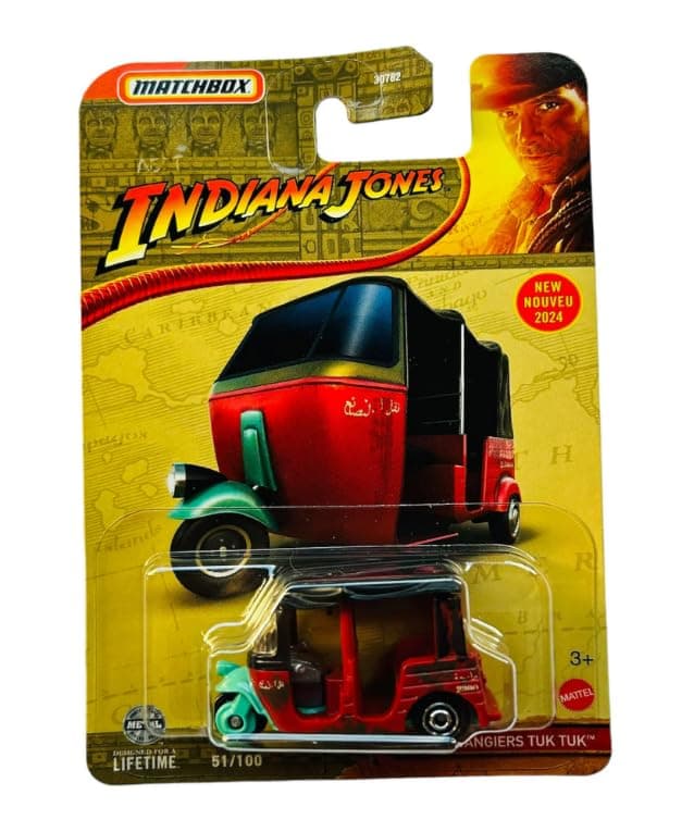 Matchbox Indiana Jones MBX Tangiers Tuk Tuk 2024