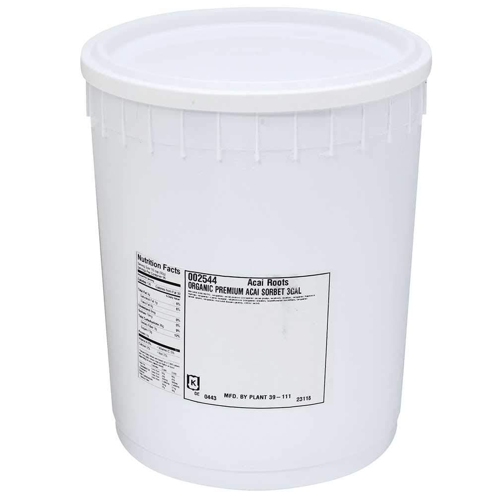 Acai Roots オーガニック プレミアム アサイシャーベット 3ガロン 各1個