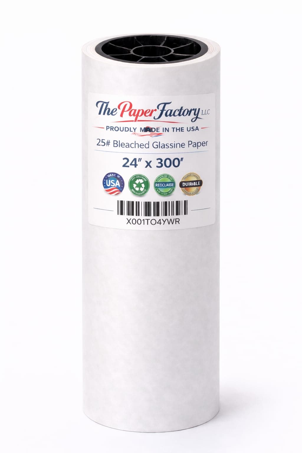 Acid-Free with a Neutral PH | Protects Art & Photographs | Glassine Paper Roll | 24 inches x 300 feet | by Paper Pros