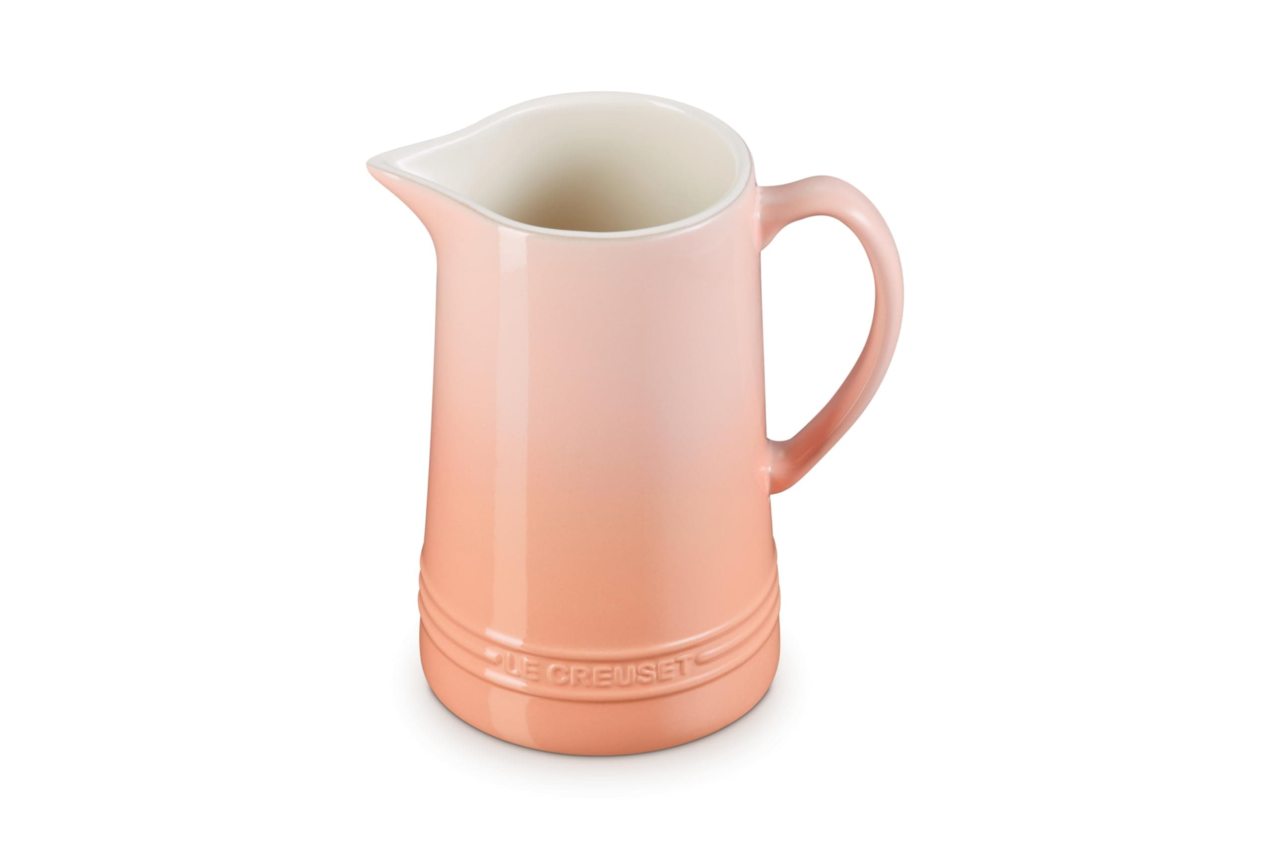 Stoneware Small Pitcher, 10 oz., Peche
