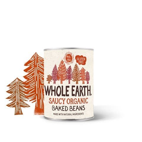 Whole Earth | Baked Beans - Organic | 12 X 400G
