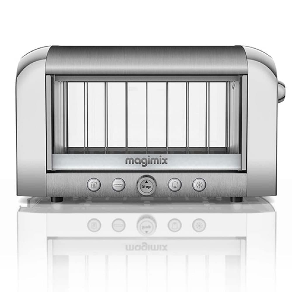 2 Slot Vision Toaster 11526 Brushed Finish, Silver