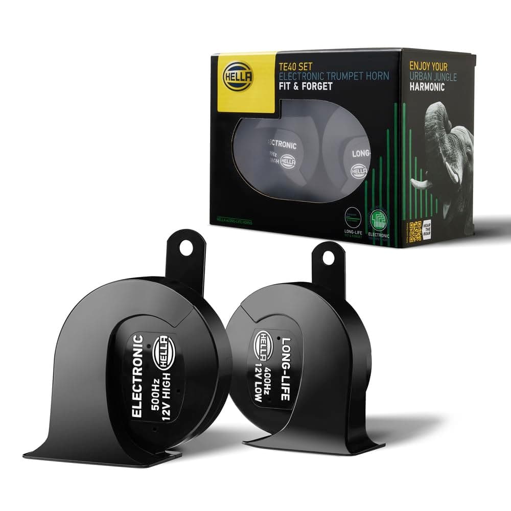 HELLA TE40 ELECTRONIC TRUMPET HORN 007.728-981