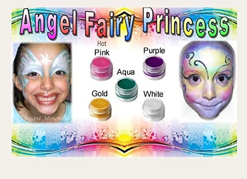 Face Paint Angel Fairy Princess Kit All Natural Non Toxic