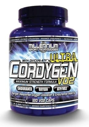 Cordygen VO2 240 Count! by Millennium Sport Technologies