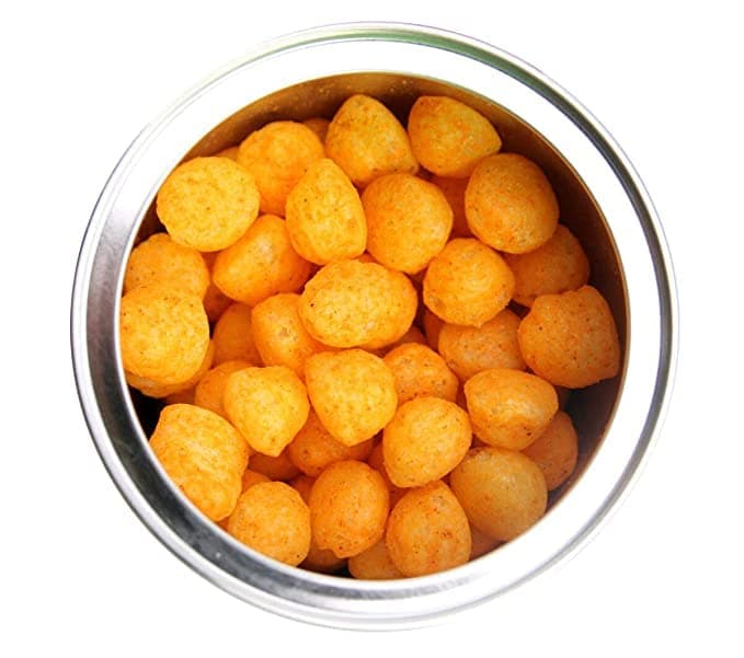 Cheddar Cheese Balls | Cheese Flavoured Snacks |Not Fried | Plant-Based Vegan Snack I Healthy & Tasty Snacks -300 gm