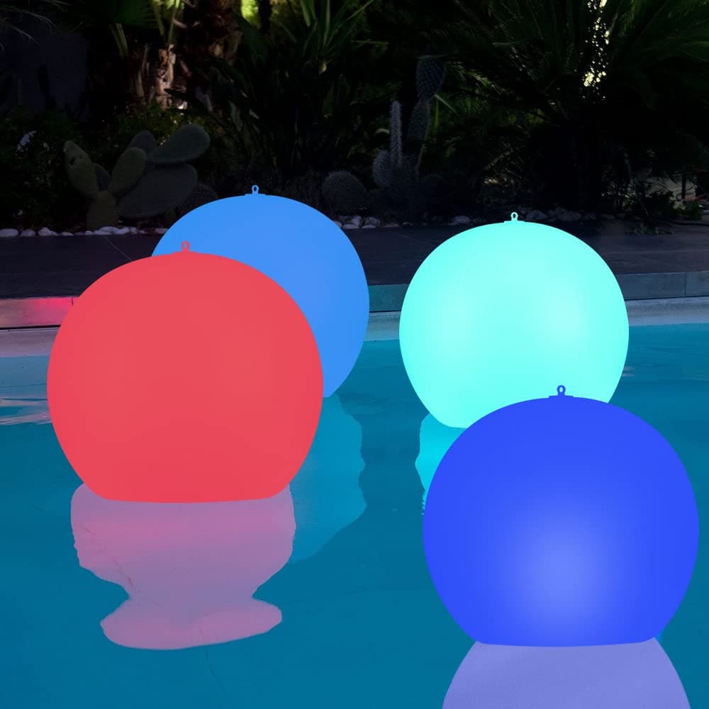 2 Pcs Solar Glow Balls