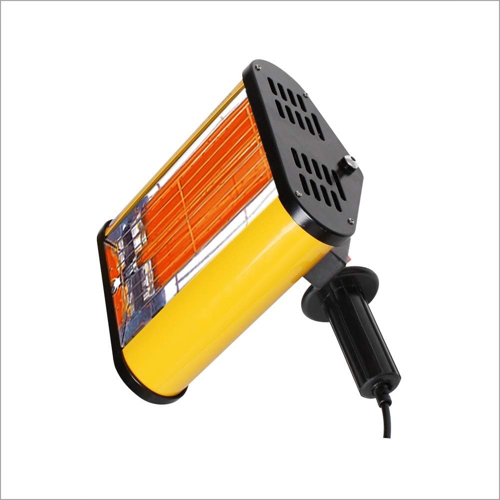 Solary B1M Infrared Paint Curing Lamp, 500W 110V Handheld Infrared Heater Short Wave Baking Heater Paint Dryer Lamp for Car Bodywork Repair