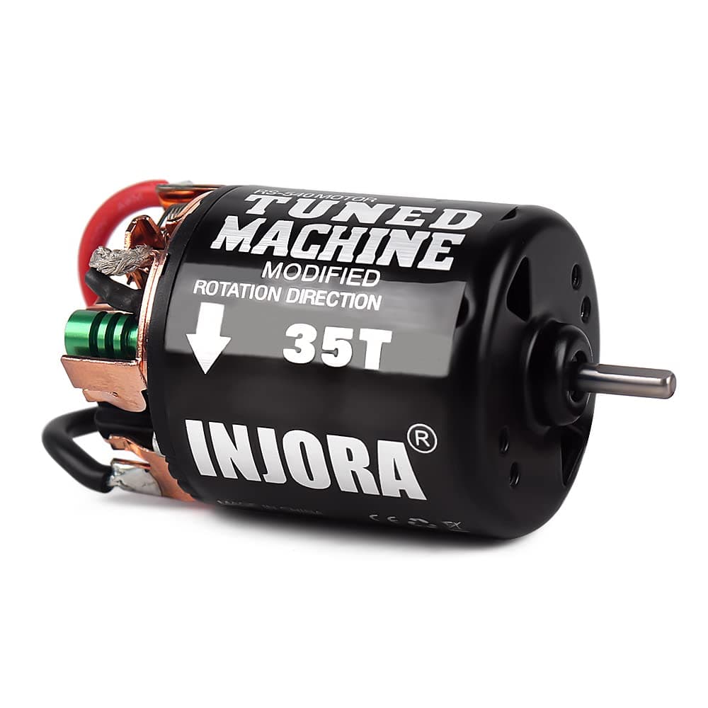 540 Brushed Motor 35T Waterproof Motor for 1/10 RC Cralwer Car Axial SCX10 Pro SCX10 AXI03007 90046 TRX4 D90 Monster Truck (35T)