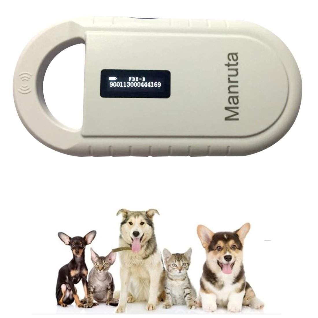 134.2khz Pet ID Microchip Scanner FDX-B ISO 11784/11785 RFID Animal Handheld Reader
