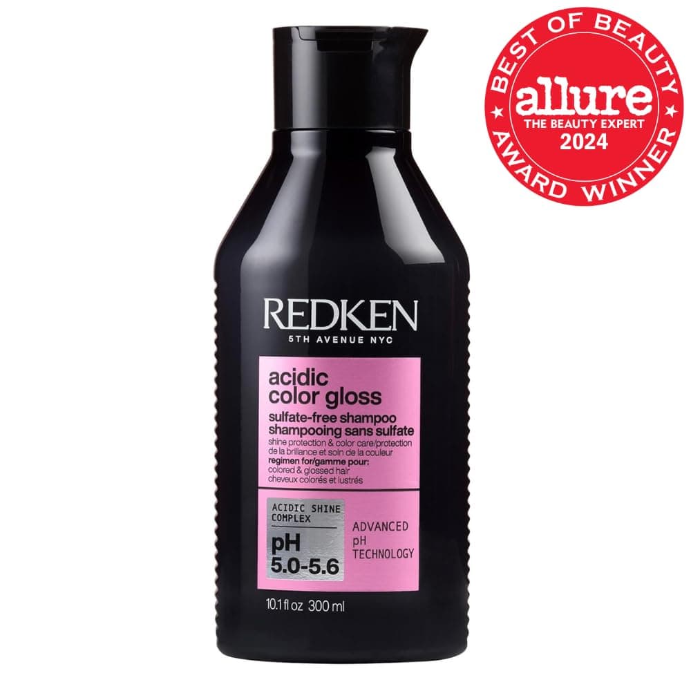 REDKEN - Shampoo Redken Acidic Colour Gloss | Shampoo to Protect Colour and Add an Intense Shine | For Coloured Hair | Sulphate Free | Formulated with Acid Shine Mix of