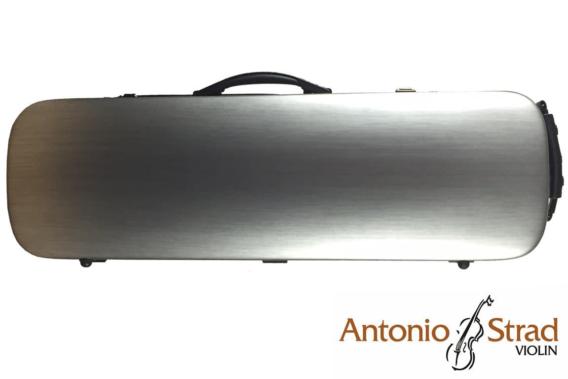 Horizon Plus Violin Case - Silver Carbon. Only 5 lbs!