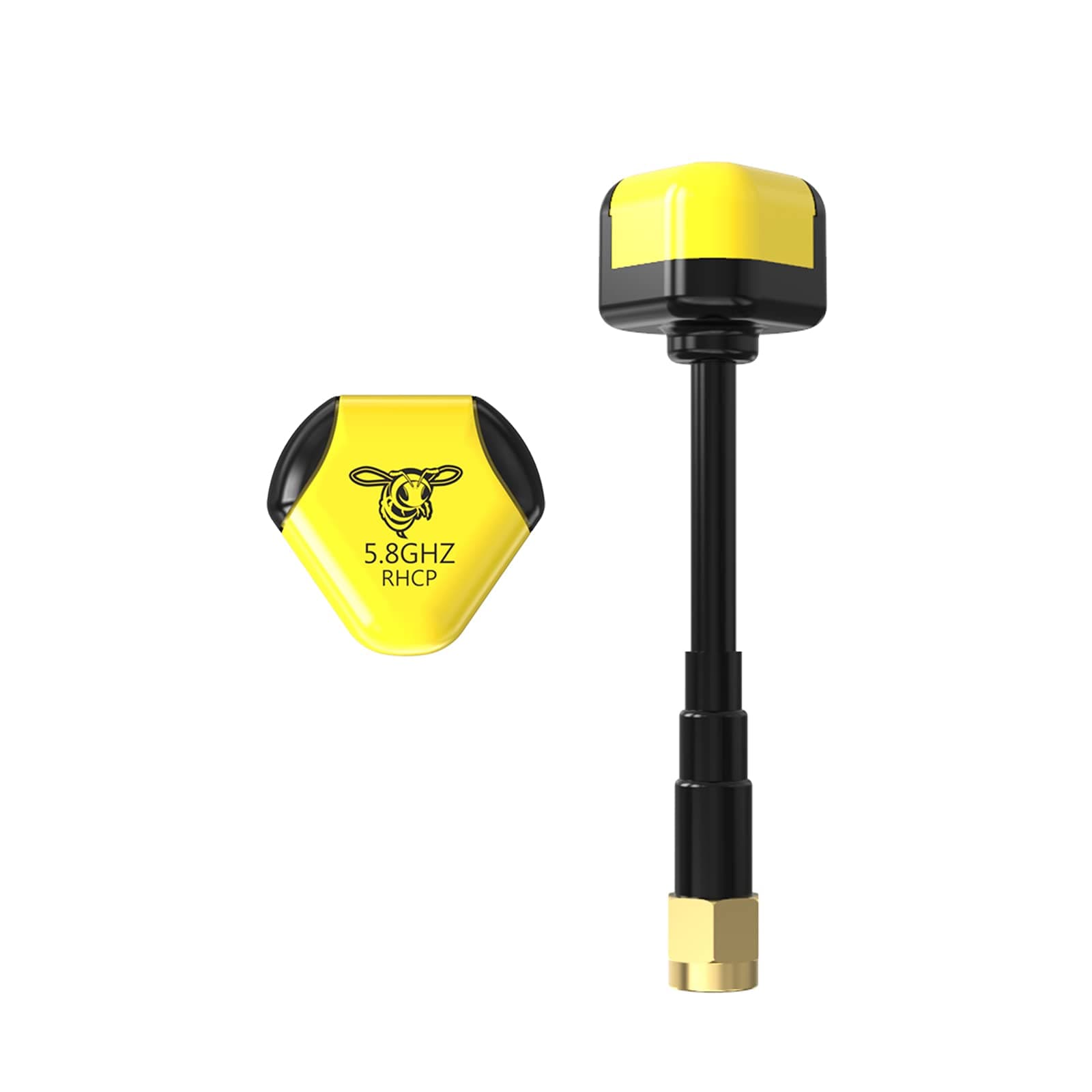 SpeedyBee FPV Antenna V2 SMA RHCP Male 5.8 GHz 2.8dBi Long Range Antenna for RC FPV Racing Drone 2pcs
