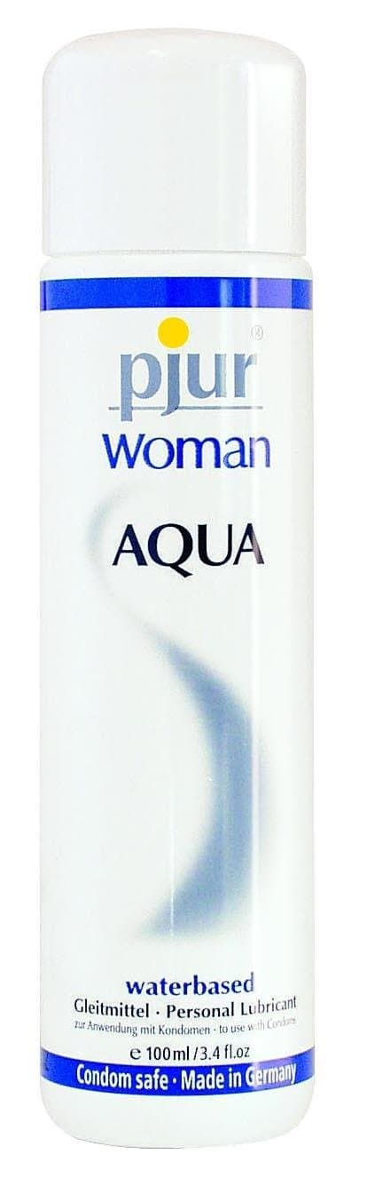 Pjur Woman Aqua Waterbased Lubricant 3.4 Fl Oz w/Tasty Tingle Gel