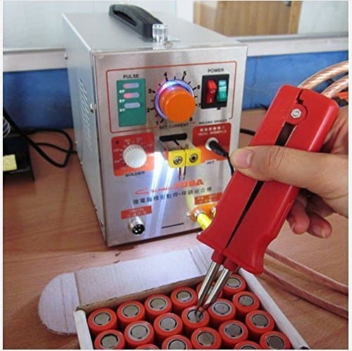 1.9kw LED Pulse Battery Spot Welder 709A with Soldering Iron Station Spot Welding Machine for 18650 16430 14500 battery pack