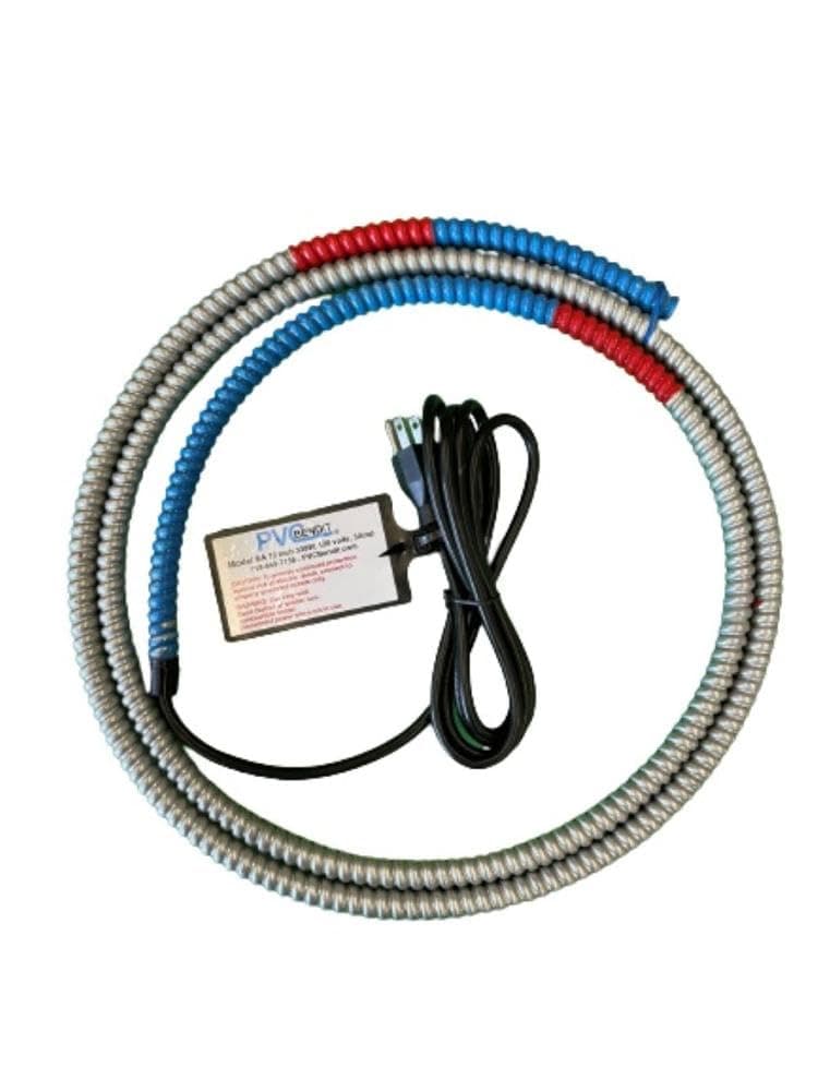 PVC Pipe Heater/Bender Tool PVC Bendit 6A fits inside 1/2" ID and larger Sched 40/80. Has 6' heat length.