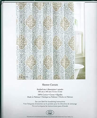 Laura Ashley Winchester Fabric Shower Curtain