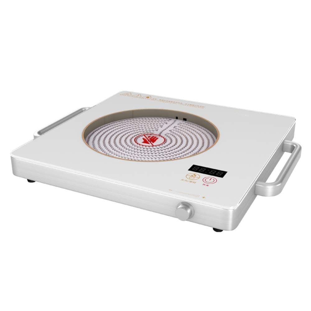 Alexo Portable Hota Plate Burner for Electric Cooking, 2200w Countertop Burner with Knob Control to Adjustable Temperature and Anti-Skid Feet Electric Stove for Dorm Home,for All Cookwares