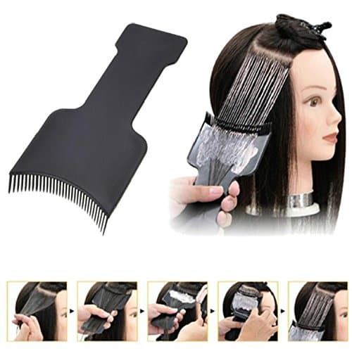 Professional Fashion Hairdressing Hair Applicator Brush Dispensing Salon Hair Coloring Dyeing Pick Color Board Hair Styling Tool (l)