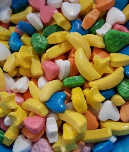 Hungry Harvest Glucose Candy | Colourful Candies | Glucose Candy Colourful starmoon Shaped Mix runts Candy 2 Kg