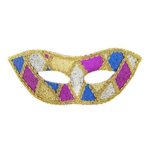Lisbeth Dahl Venetian Mask with Harlequin Pattern