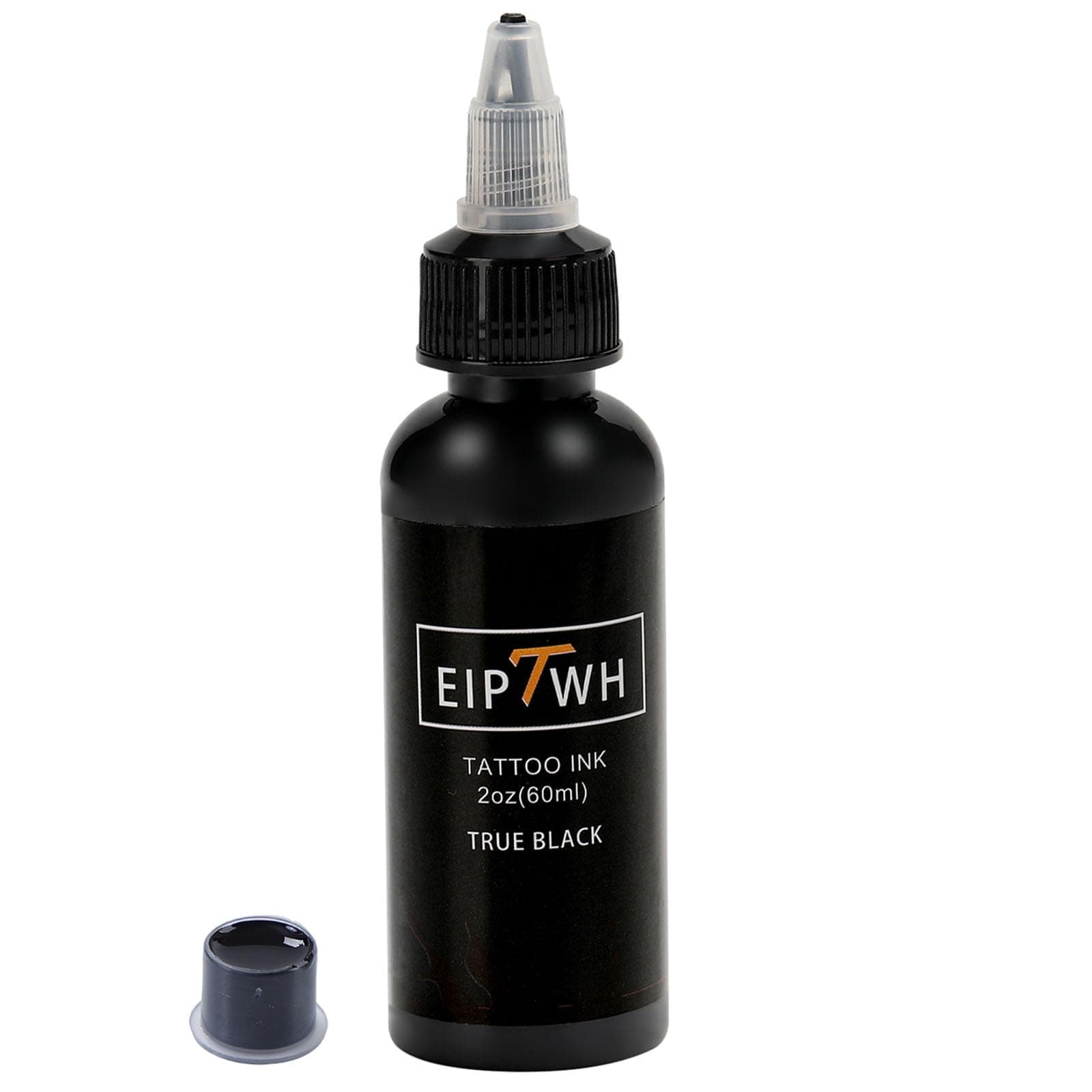 Tattoo Ink Black,2 Oz 60ml True Black Tattoo Inks,USA Lining Black Tattoo Pigment for Tattoo Artist Tattoo Supplies