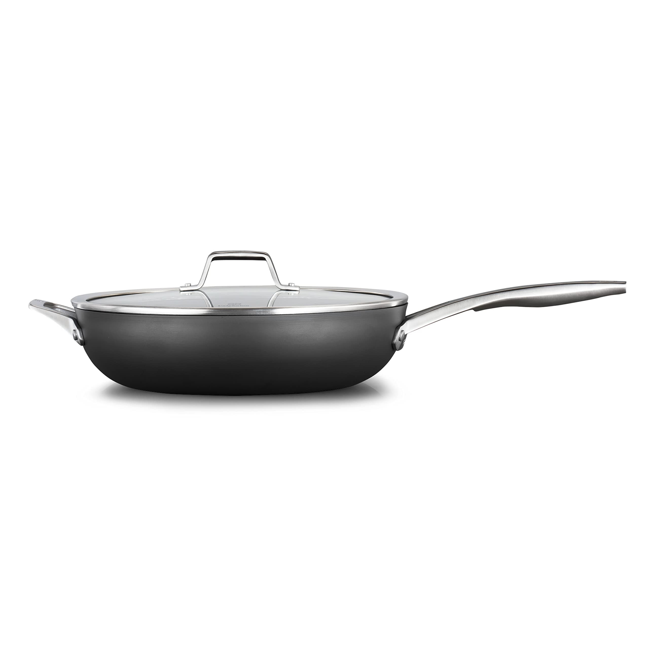 Premier Space-Saving Nonstick Cookware Set, 13-inch, Stackable, Hard-Anodized Aluminum