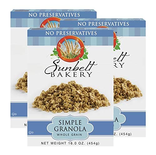Sunbelt Bakery Simple Granola Whole Grain Granola, 3 Boxes