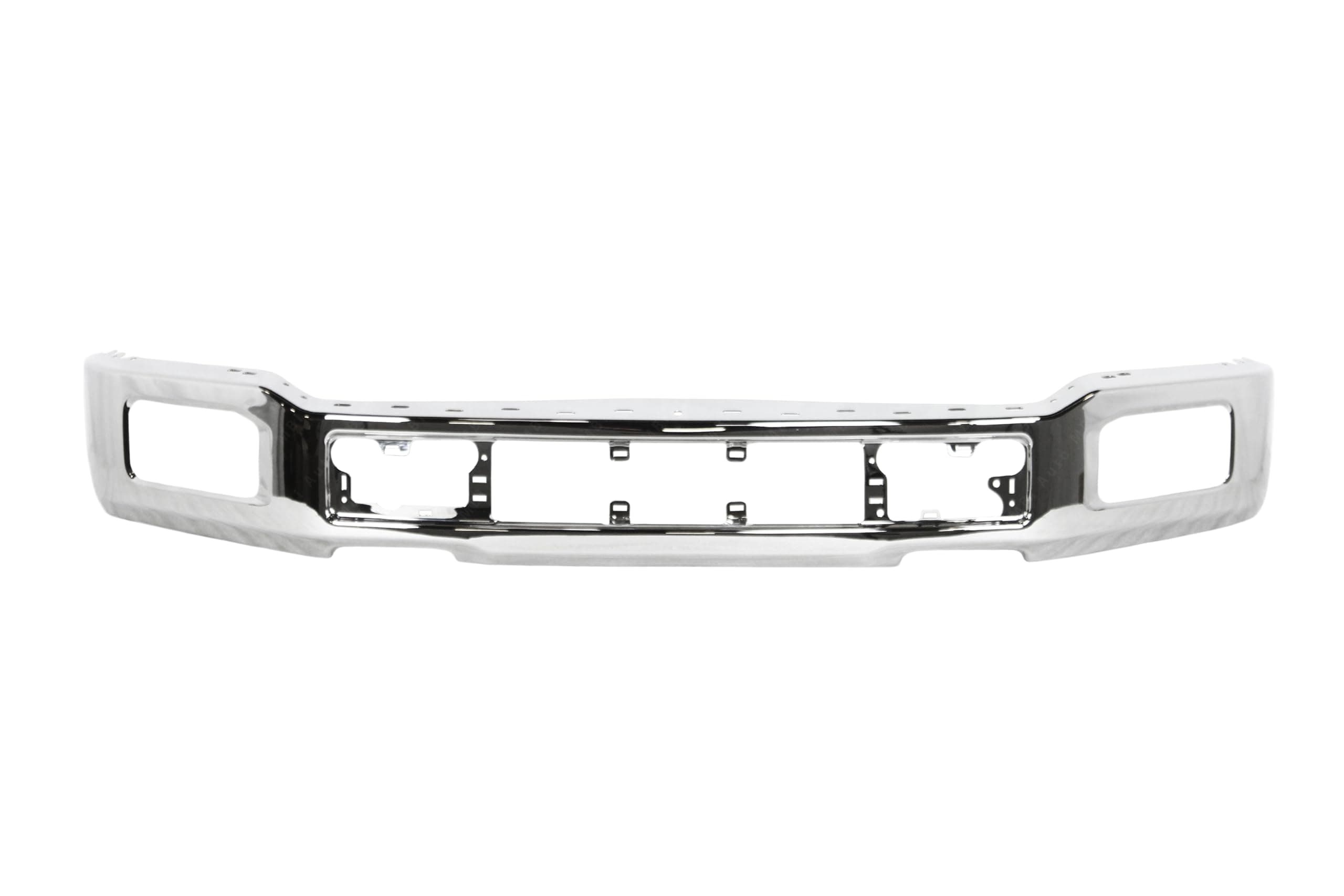 BUMPERS THAT DELIVER - Chrome, Steel Front Bumper Face Bar for 2018-2020 Ford F-150 w/Fog 18-20, FO1002430