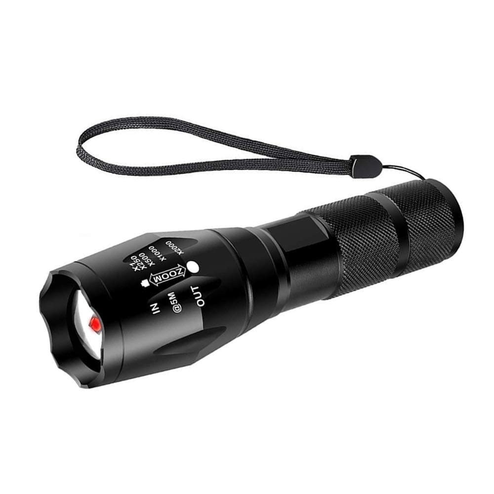 IR LED Illuminator Flashlight Zoomable 850nm Infrared Flashlight Night Vision Device for Hunting, Search& Rescue, Military Use.
