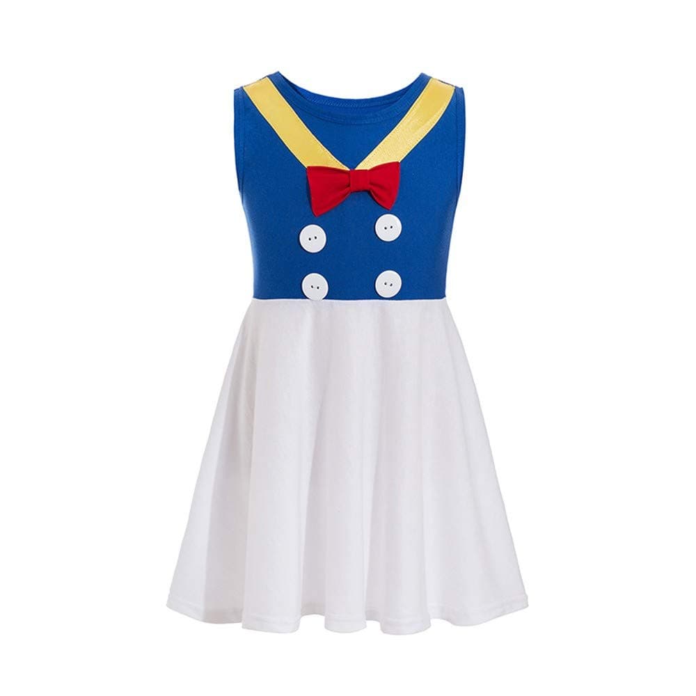 Waruila Donald costume donald princess dress mickey costume Princess cosplay Donald Duck Casual Costume Friends