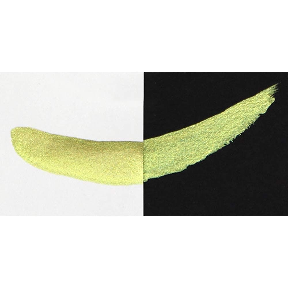 Artist Mica Pearlcolor Watercolor Paint, M020 Apple Green (1.2" Refill) by Finetec GmbH