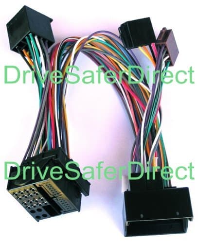 INKA-902820-82-3A ISO SOT Mute Lead with fully-populated data ports for Parrot CK3100, CK3200, MKi9100, MKi9200 and other ISO handsfree kits for vehicles: Ford Focus, Ford Focus C-MAX, Ford Galaxy, Ford Kuga, Ford Mondeo, Ford S-MAX, Ford Transit Tourneo Connect, Ford Transit Connect