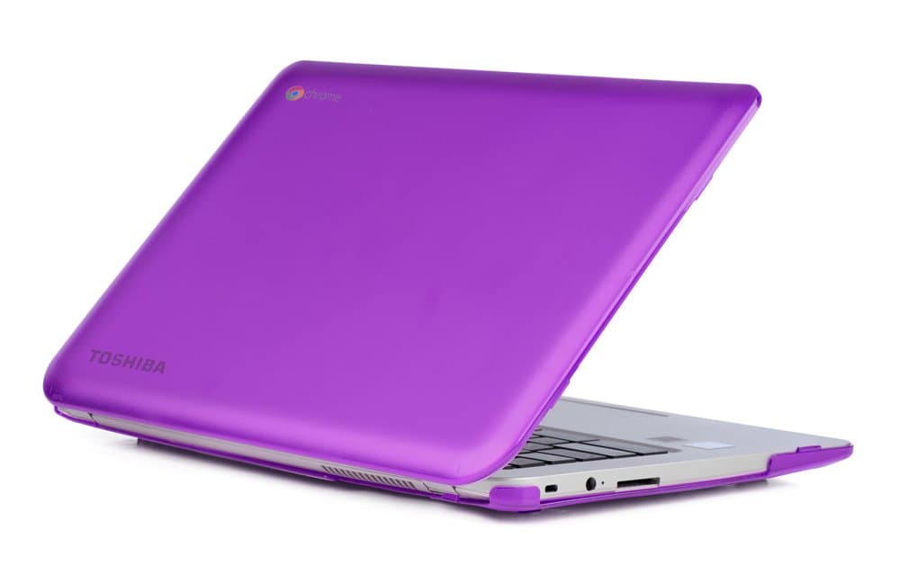 iPearl mCover Hard Shell Case for 13.3-inch Toshiba ChromeBook 2 CB30 / CB35-Bxxxx and CB30 /CB35-Cxxxx series Laptop (NOT compatible with Toshiba CB30 / CB35-Axxxx series 13.3-inch Chromebook)-Purple