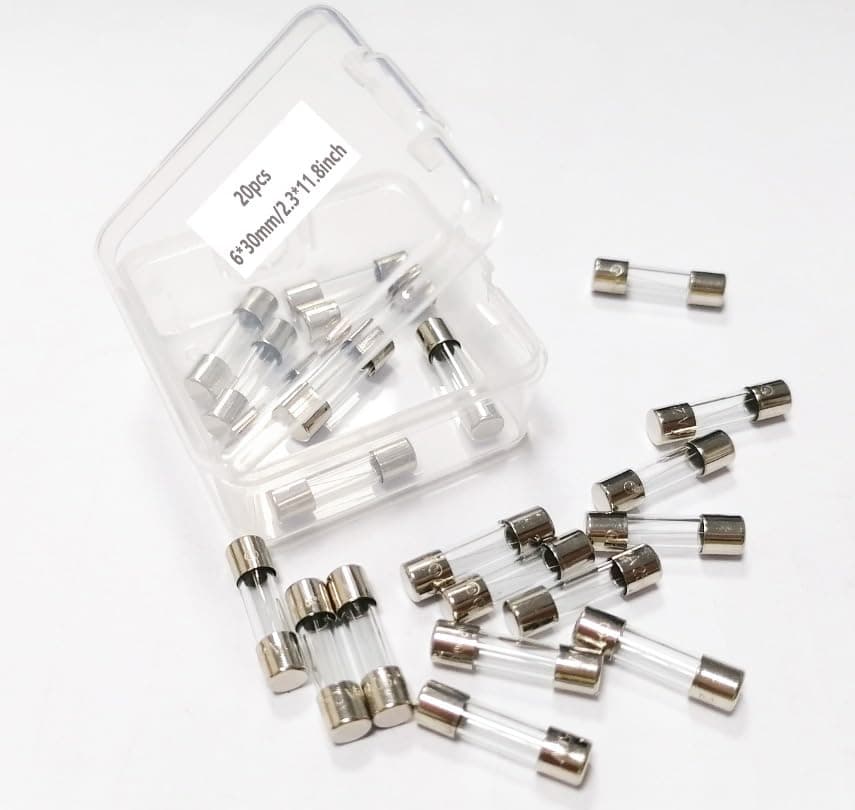 6.3A, T6.3A, 6.3A Fuse, T6.3A, 6.3A250V Fuse, T6.3A250V Fuse, 6.3AL Fuse, 6.3AL Fuses, 6.3AL250VP, 6.3A 250V, Slow-Blow Glass Fuse, Fuse 6.3AL, Fuses 6.3AL, 6 * 30MM Vigor_Source 20/Packs