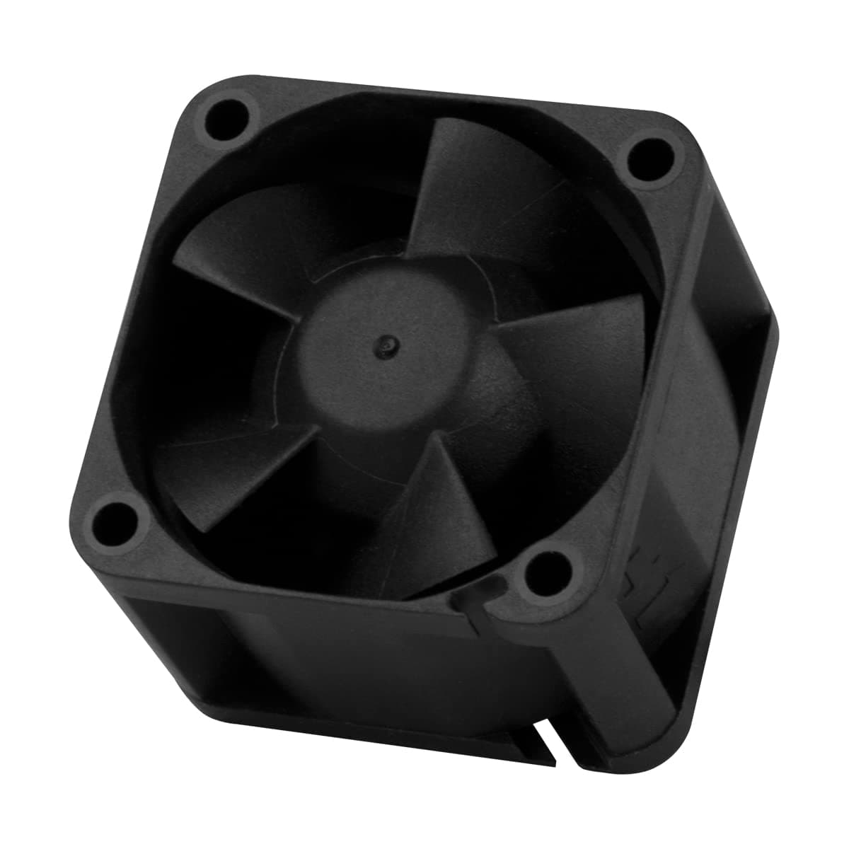 S4028-15K - 40x40x28 mm Fan, 1400-15000 RPM, PWM Regulated, 4-pin Connector, 12 V DC - Black