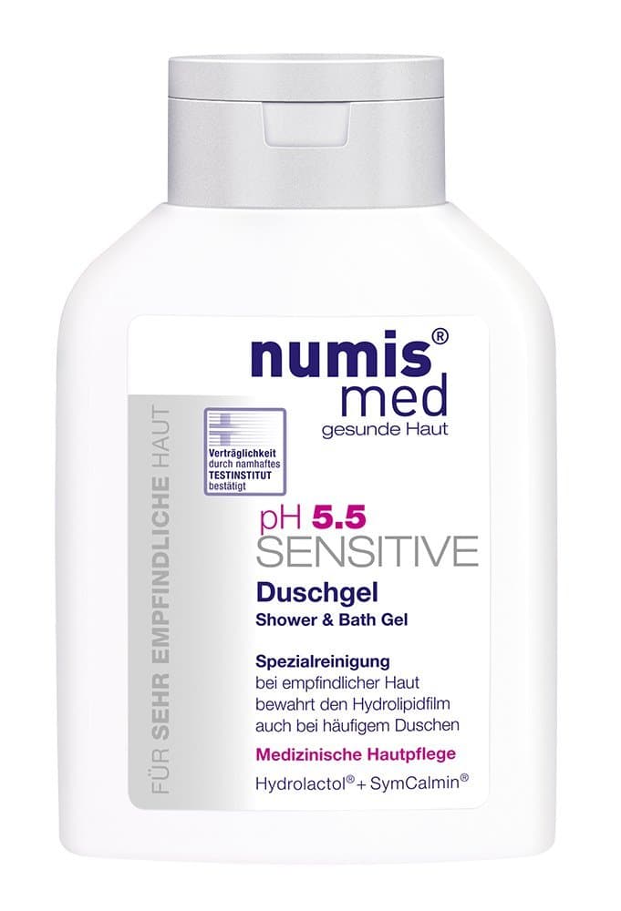 Bath & Shower Gel For Dry & Sensitive Skin Imported From Germany 5 Star Vegan Low PH 5.5 Fast Acting Body Cleanser 200 ml by Numis Med®