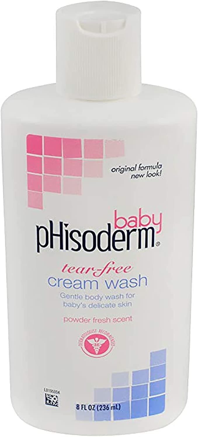 Phisoderm Tear-Free Cream Wash 8 fl oz / 236 ml