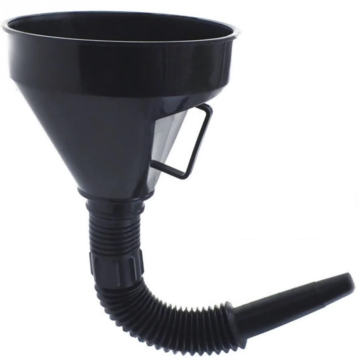 Plastic Large Funnels Wide Mouth with Strainer - Oil Funnel Automotive Flexible with Hose for Cars and Motorcycles, Engine Oil, Liquid, Diesel, Kerosene and Gasoline