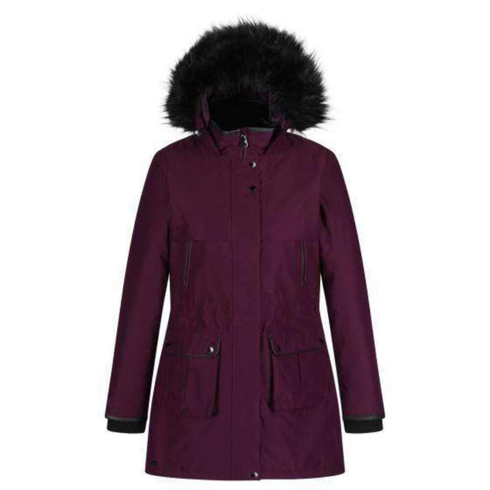 Regatta Women's Safiyya Waterproof & Breathable Down-touch Insulated Faux Fur Hooded Winter Jacket